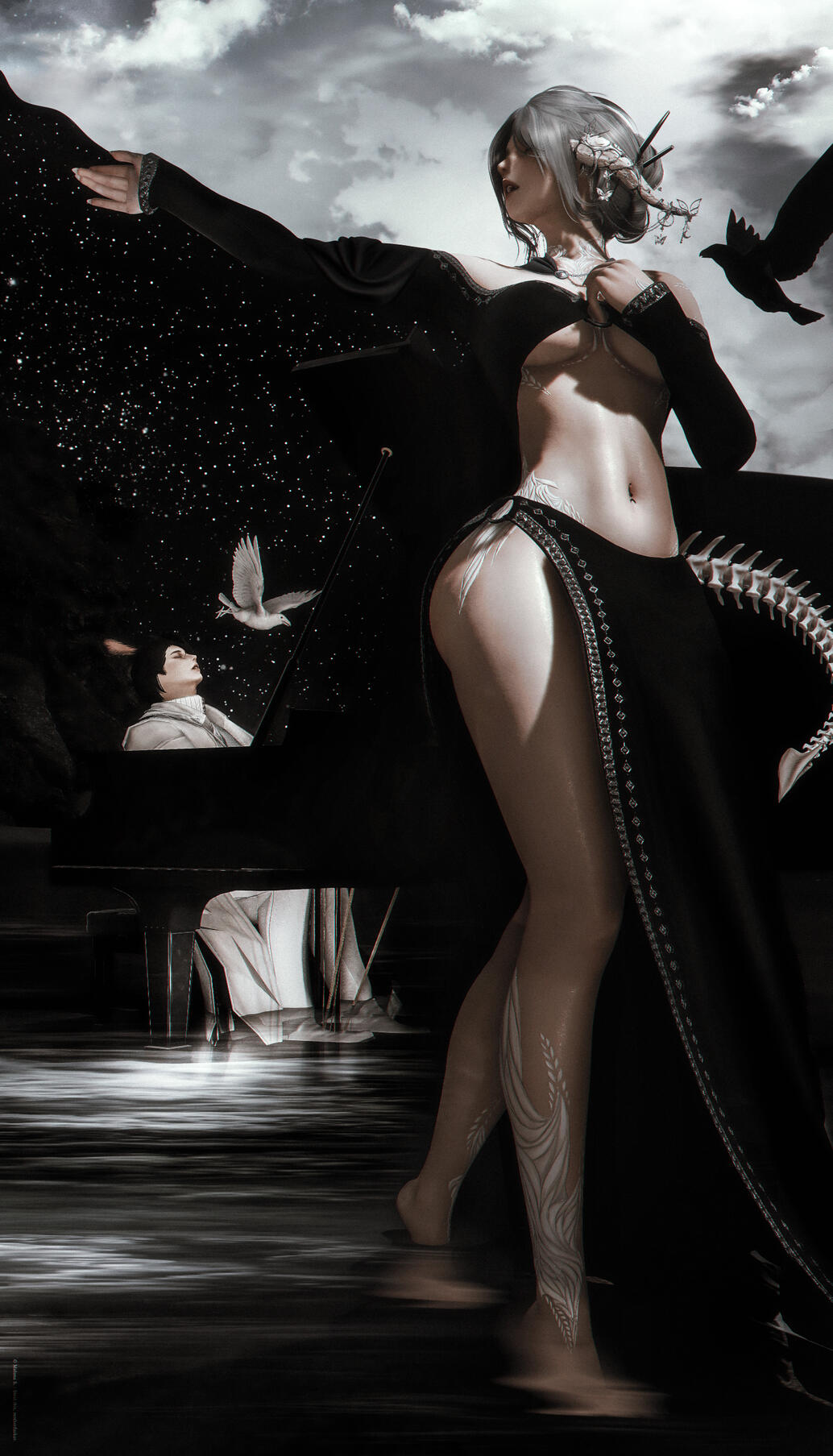 Black sorrow.