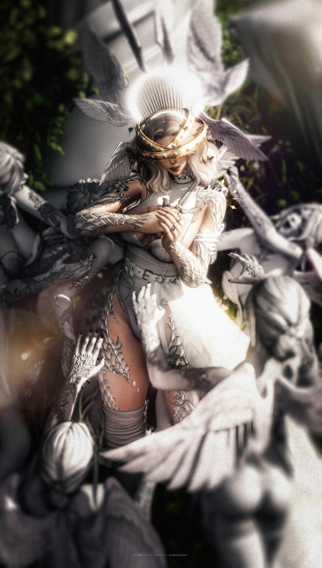 A prayer. A blade. and no escape.