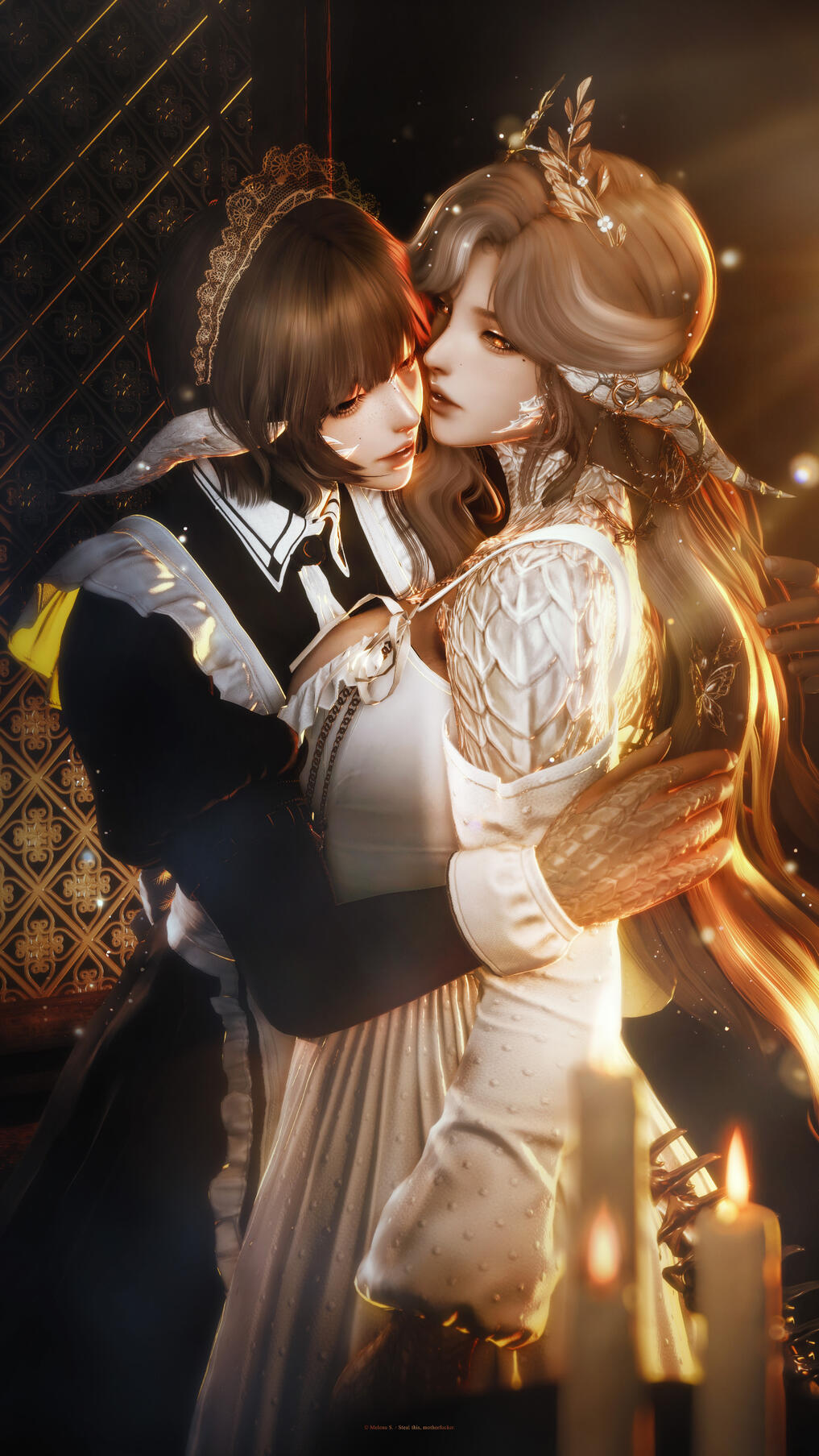 Forbidden romance.