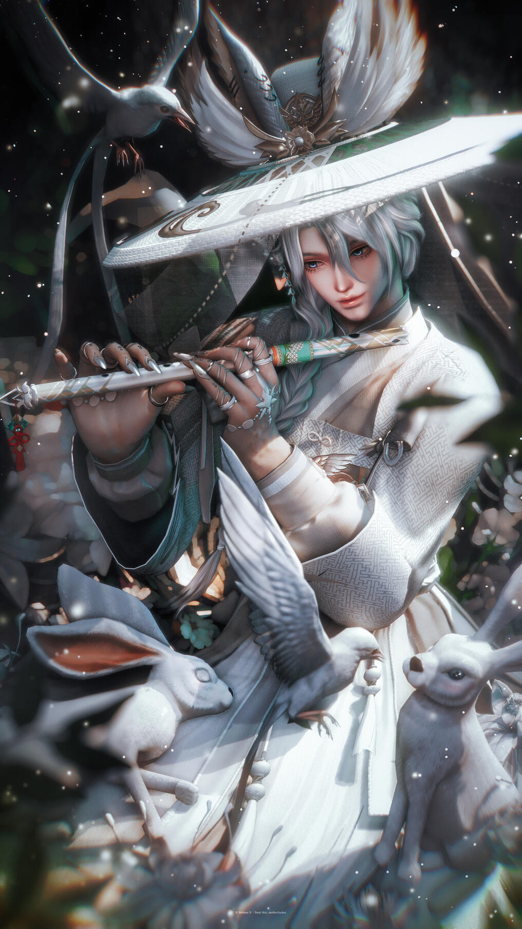 A quiet song,